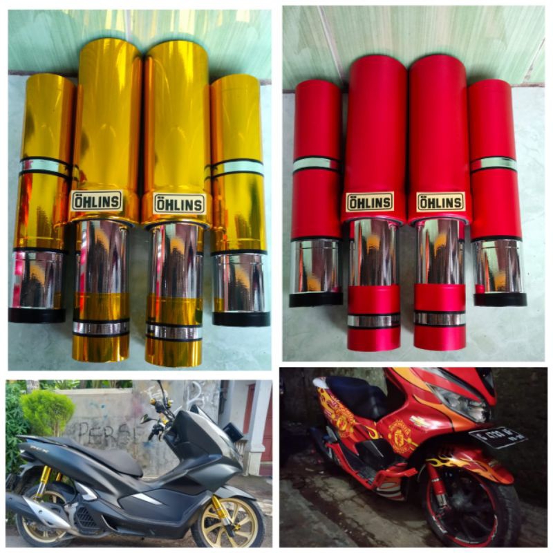 Cover shock PCX 150/ 160 ABS CBS depan belakang