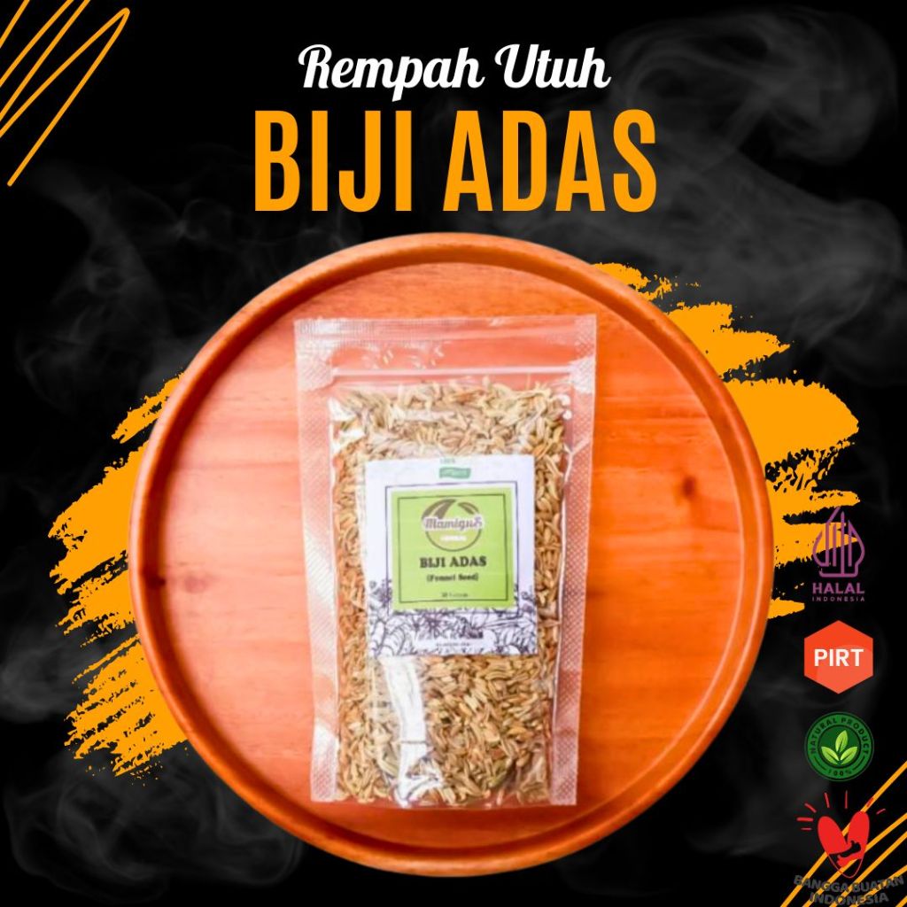 Adas Manis / Fennel Seeds Rempah Asli