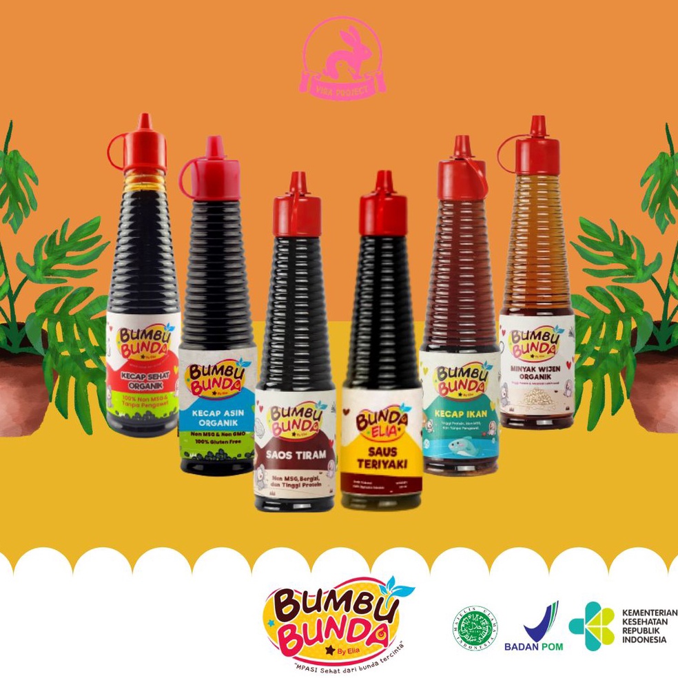 

0VR 12+ BUMBU BUNDA KECAP SEHAT ORGANIK 150 ML KECAP MPASI ANTI GTM KECAP SAOS UNTUK BAYI 9ahos