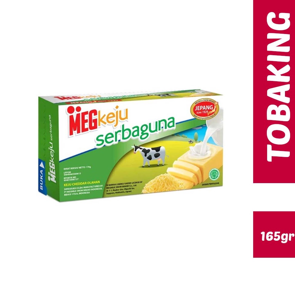 

76 Keju Cheddar Meg Serbaguna 165gr HALAL 79