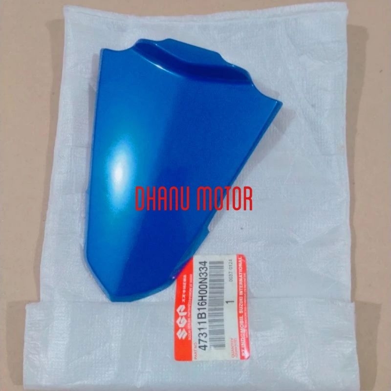 Pad sambungan body belakang shogun 125 FL SP RR  ORIGINAL SGP BIRU