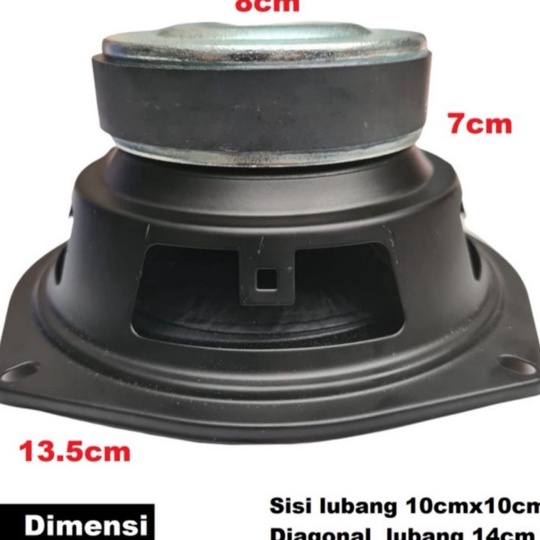CQ7Z7 Ready Stock/Subwoofer Bass Karet Besar 5.25 in inch untuk mobil car speaker aktif v7hmf