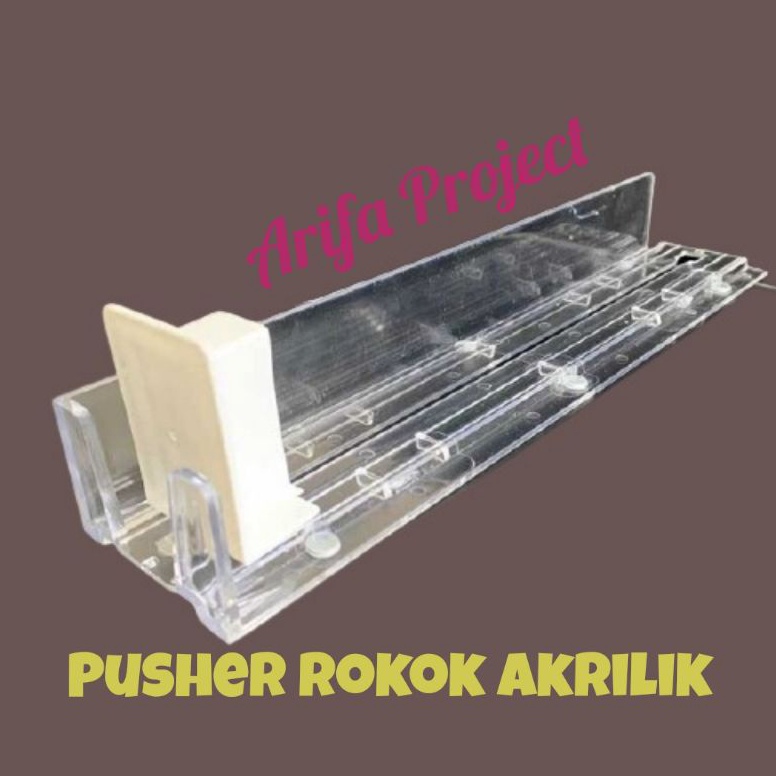66 Pusher Rokok Akrilik / Rak Rokok Akrilik bjbrn
