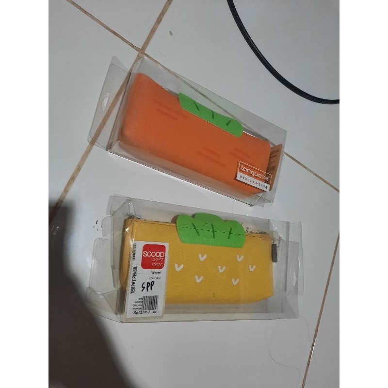 

SCOOP pencil case carrot | tempat pensil wortel