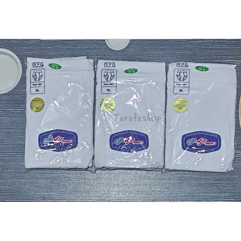 CELANA DALAM PRIA GT MAN PUTIH 704 B