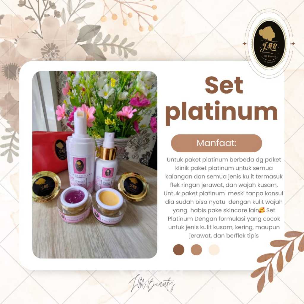 ☀️⭐️JMB PAKET PLATINUM | JM BEAUTY | JM BEAUTY SKINCARE | JMB CANGGU☀️⭐️