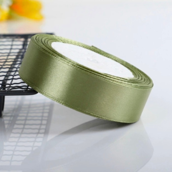 Dijual Pita satin 15cm hijau Pita lebaran Pita idul Fitri pita ramadhan new - 1Roll=22Meter Diskon