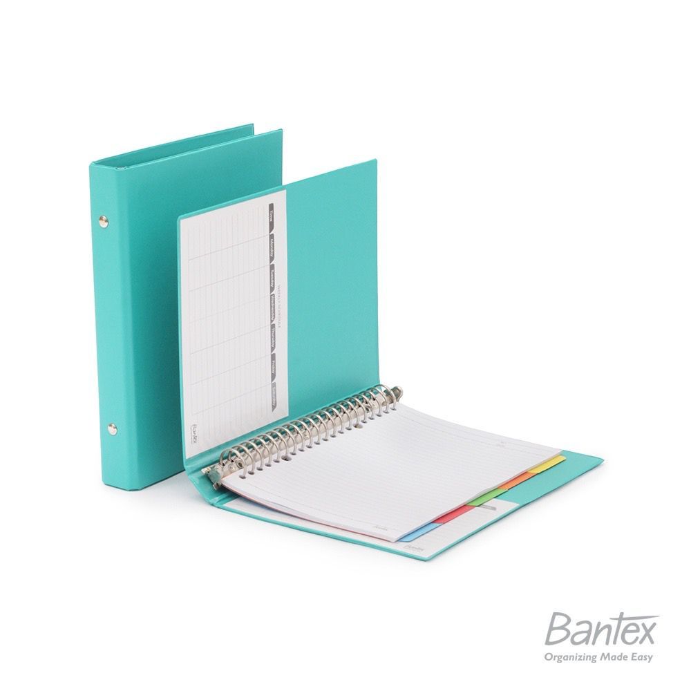 

BUKU BINDER NOTE BANTEX A5 1324-22 TURQUOISE