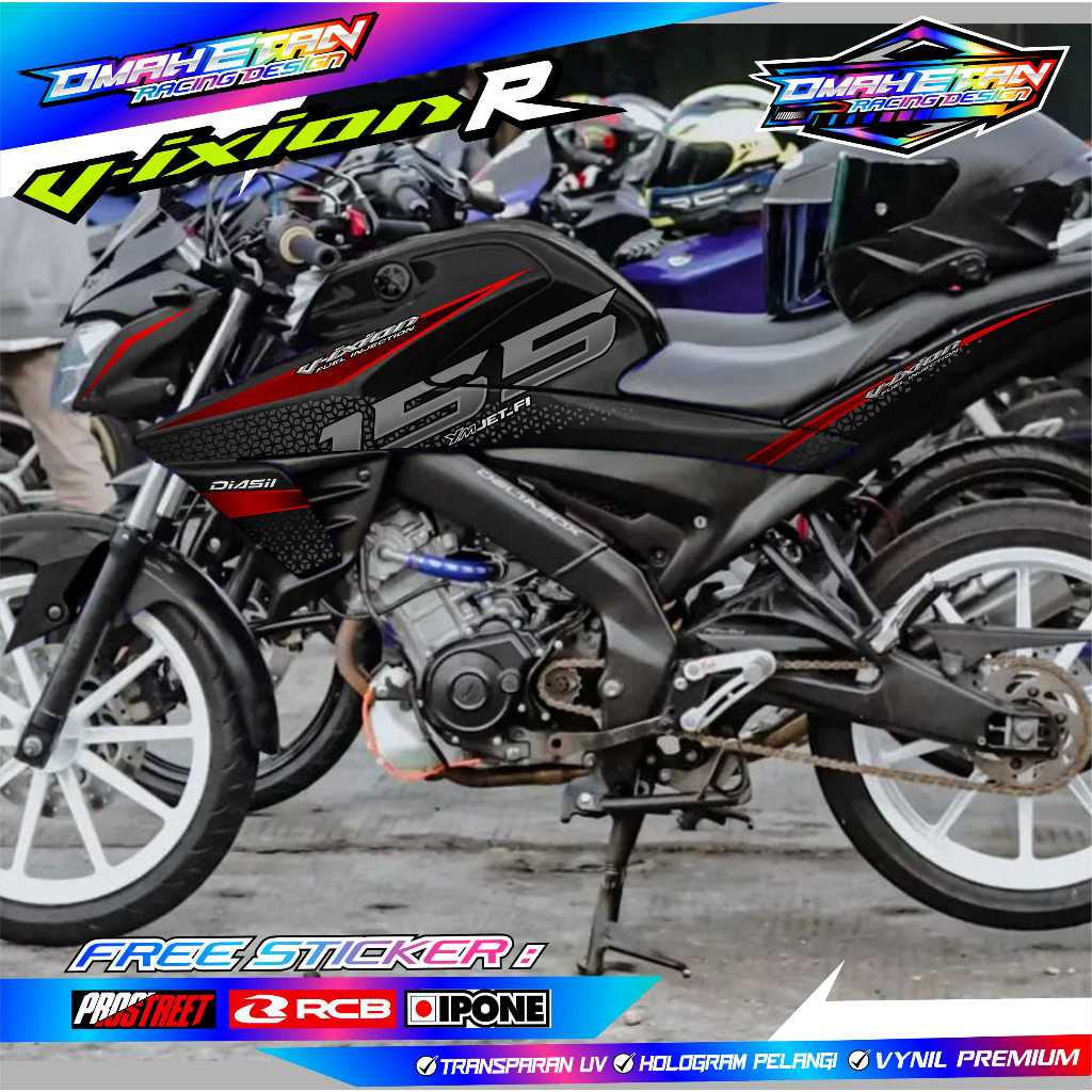 STRIPING VARIASI MOTOR YAMAHA VIXION R / STICKER LIST MOTOR VIXION R