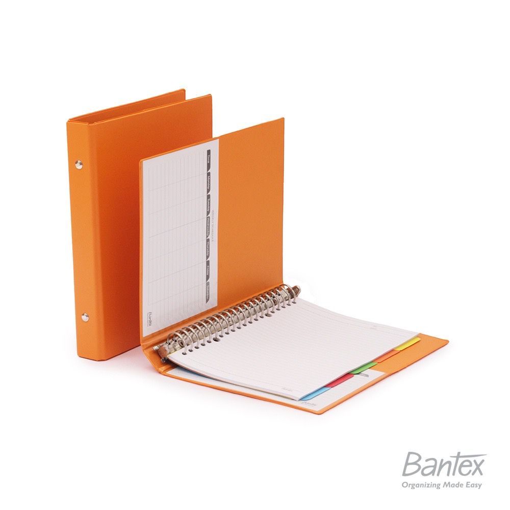 

BUKU BINDER NOTE BANTEX A5 1324-64 MANGO