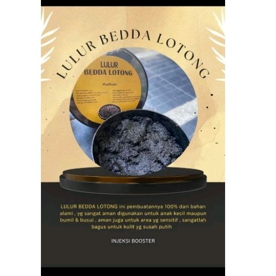 Lulur Bedda Lotong Basah 250gr