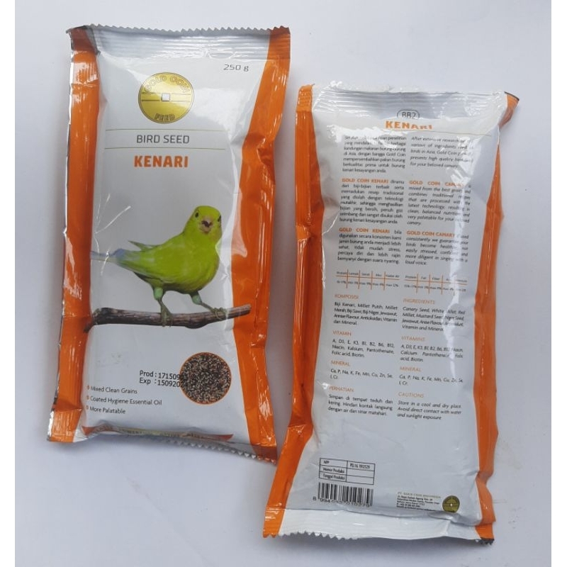 pakan burung kenari Gold Coin
