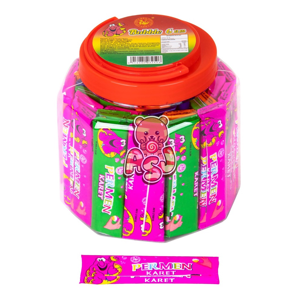 

[SGK33] PERMEN KARET BUBBLE TATO MINI ISI 50 Ready Stock ⌒O⌒