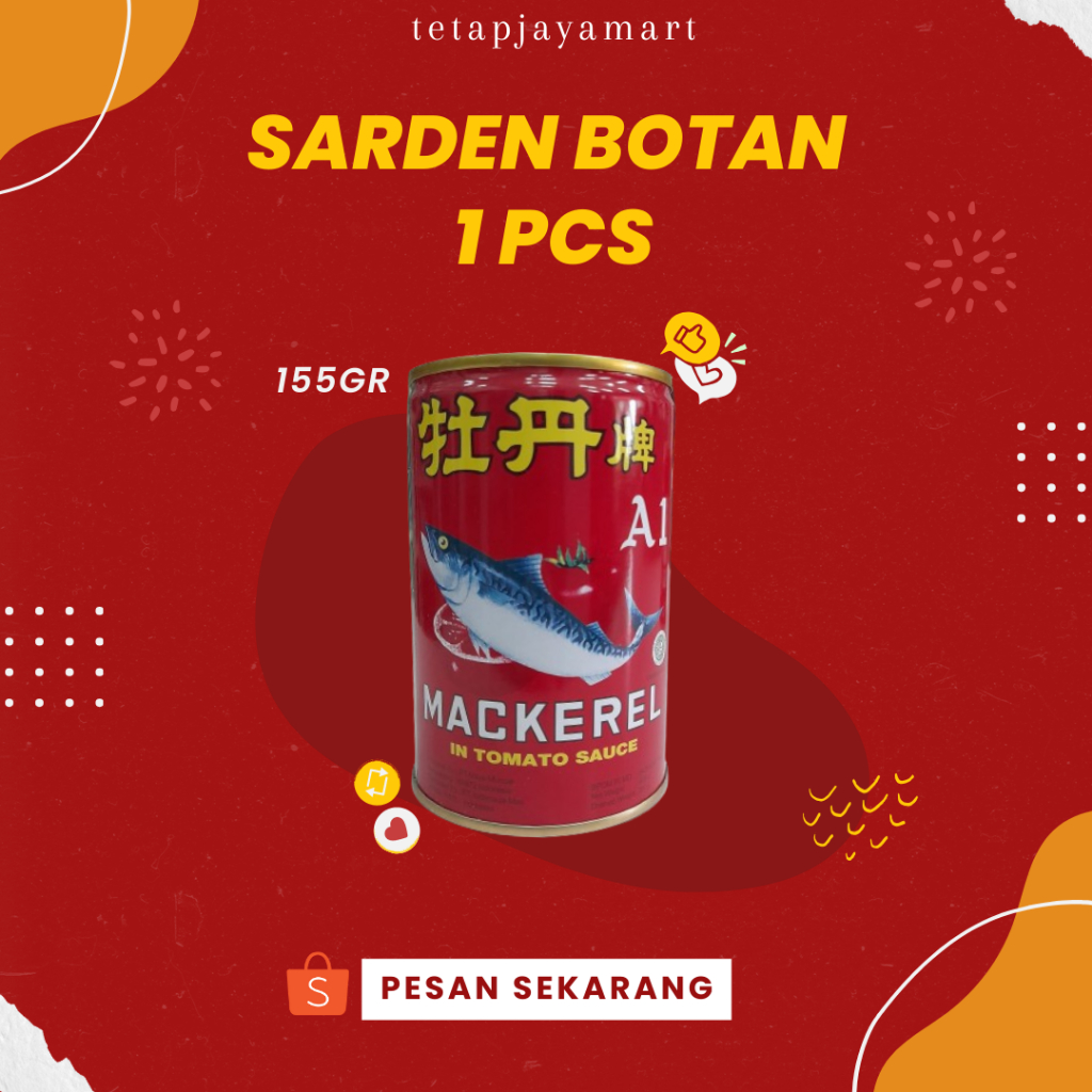 

Sarden Botan 155gr - PCS