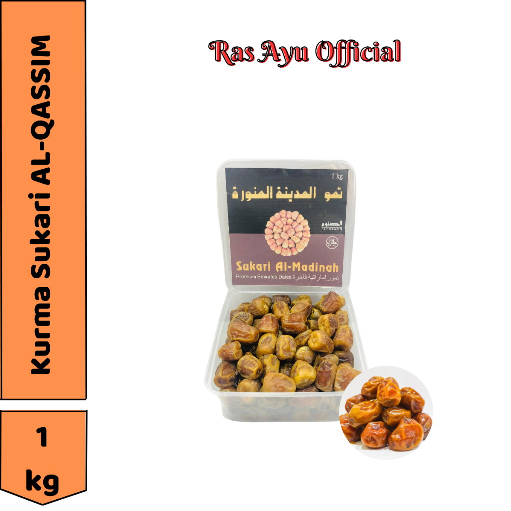 

KURMA SUKARI ELSHANUM 1 kg TOPLES / SUKARI MADINAH / KURMA SUKARI / SUKARI BASAH