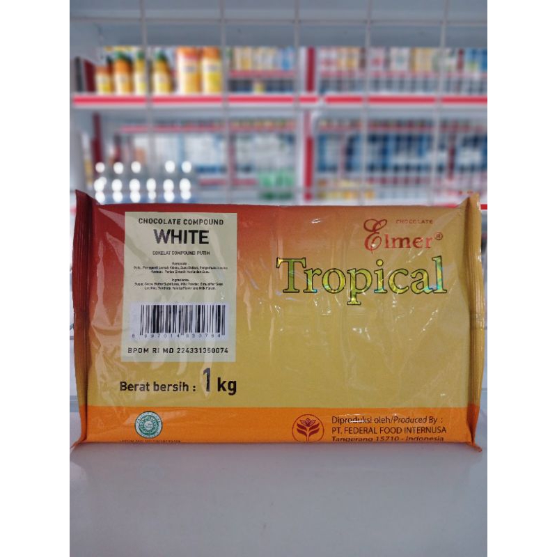 

Elmer tropical white 1 kg