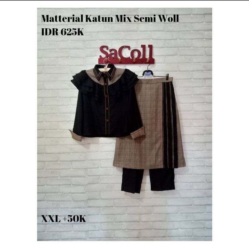 AURORA SET SACOLL / SACOLL / ONE SET KEKINIAN / ONE SET TERBARU / ONE SET UNIK