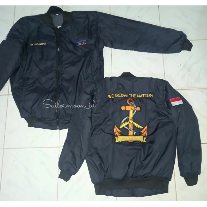 JAKET TARUNA PELAYARAN JAKET PELAUT JAKET PELAYARAN JAKET KAPTEN JAKET CHEVRON JAKET MARINE ACADEMY 
