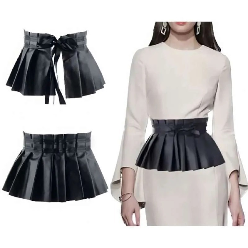 OBI BELT RUFFLE/OBI BELT WANITA/OBI BELT REMPEL /IKAT PINGGANG FASHION TALI PINGGANG FASHION