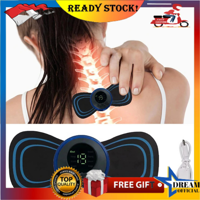 Alat Pijat Punggung  Alat Pijat Leher Elektrik Alat Terapi Pinggang Akupunktur Pengisian Meningkatka