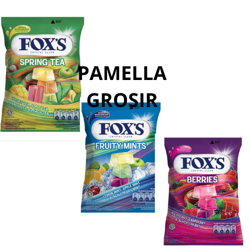 

PERMEN FOXS FOX'S 90GR PERMEN MINTS, SPRING TEA,BERRIES SNACK makanan ringan jajanan cemilan camilan pedas asin gurih manis murah