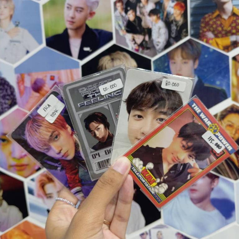 OFFICIAL Photocard EXO Don't Fight The Feeling Power D.O. Kai Sehun Baekhyun Chanyeol