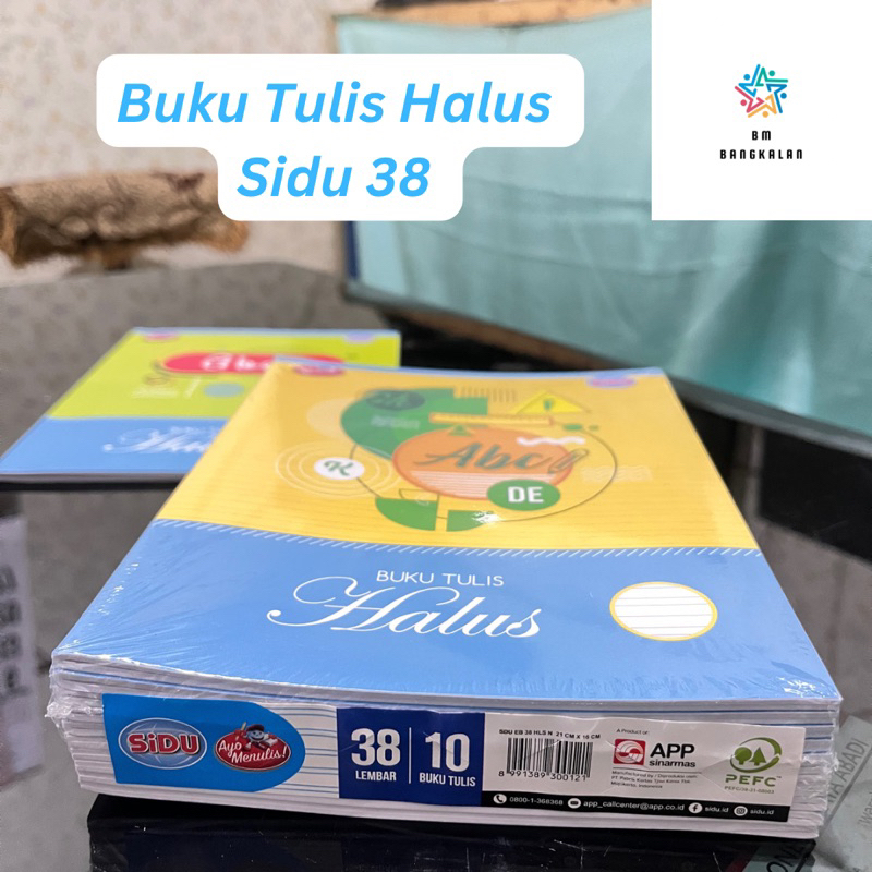

Buku Tulis Halus SIDU 38 Lembar Eceran