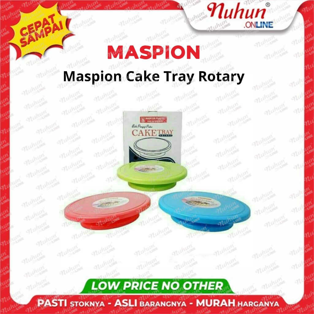 [CIANJUR] Maspion Cake Tray Rotary