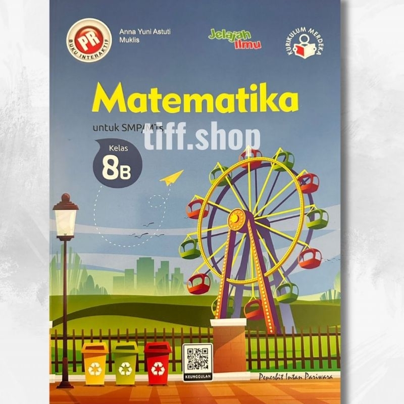Buku PR/LKS matematika kelas 8b , 8 semester 2 (Kurikulum Merdeka)