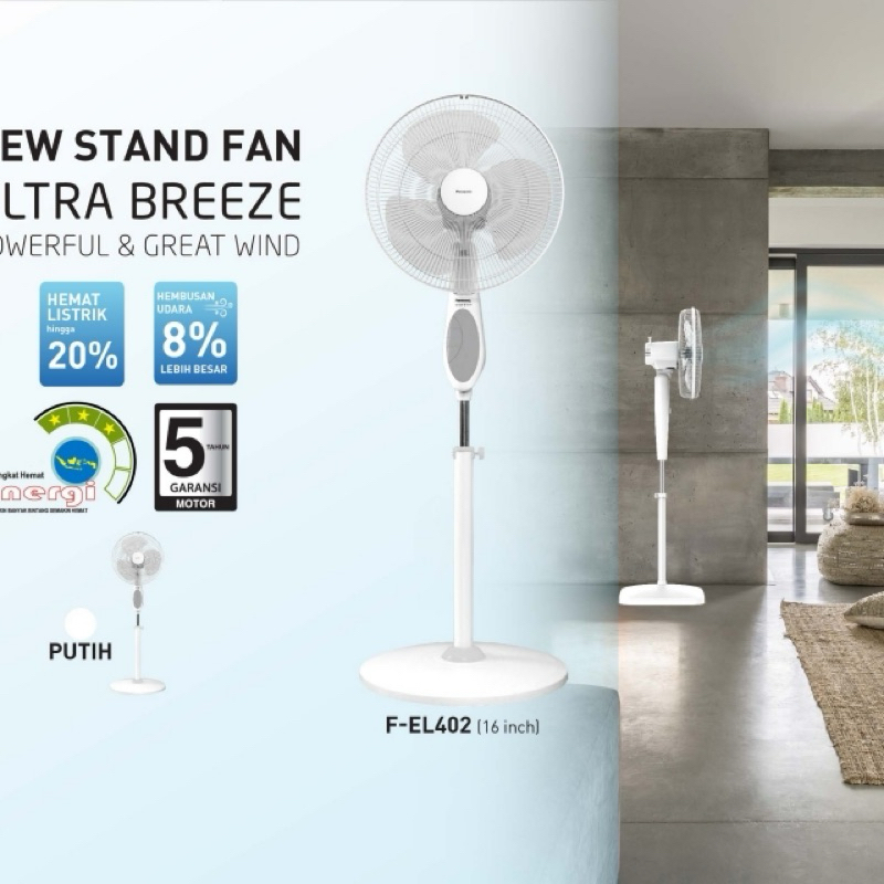 kipas berdiri panasonic/ standfan panasonic EL- 402