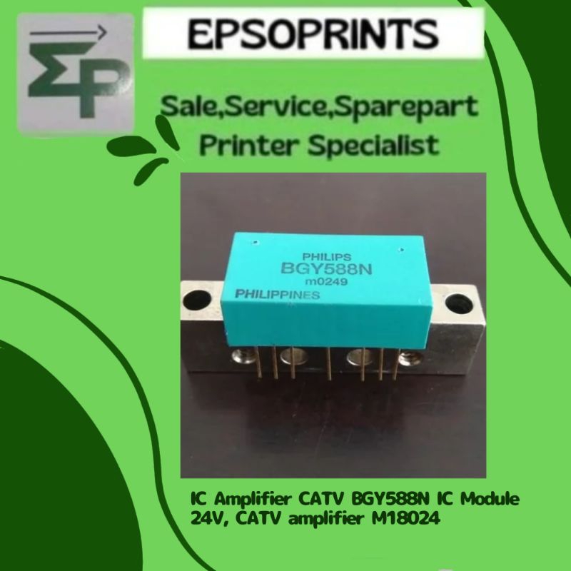 IC Amplifier CATV BGY588N IC Module 24V, CATV amplifier M18024