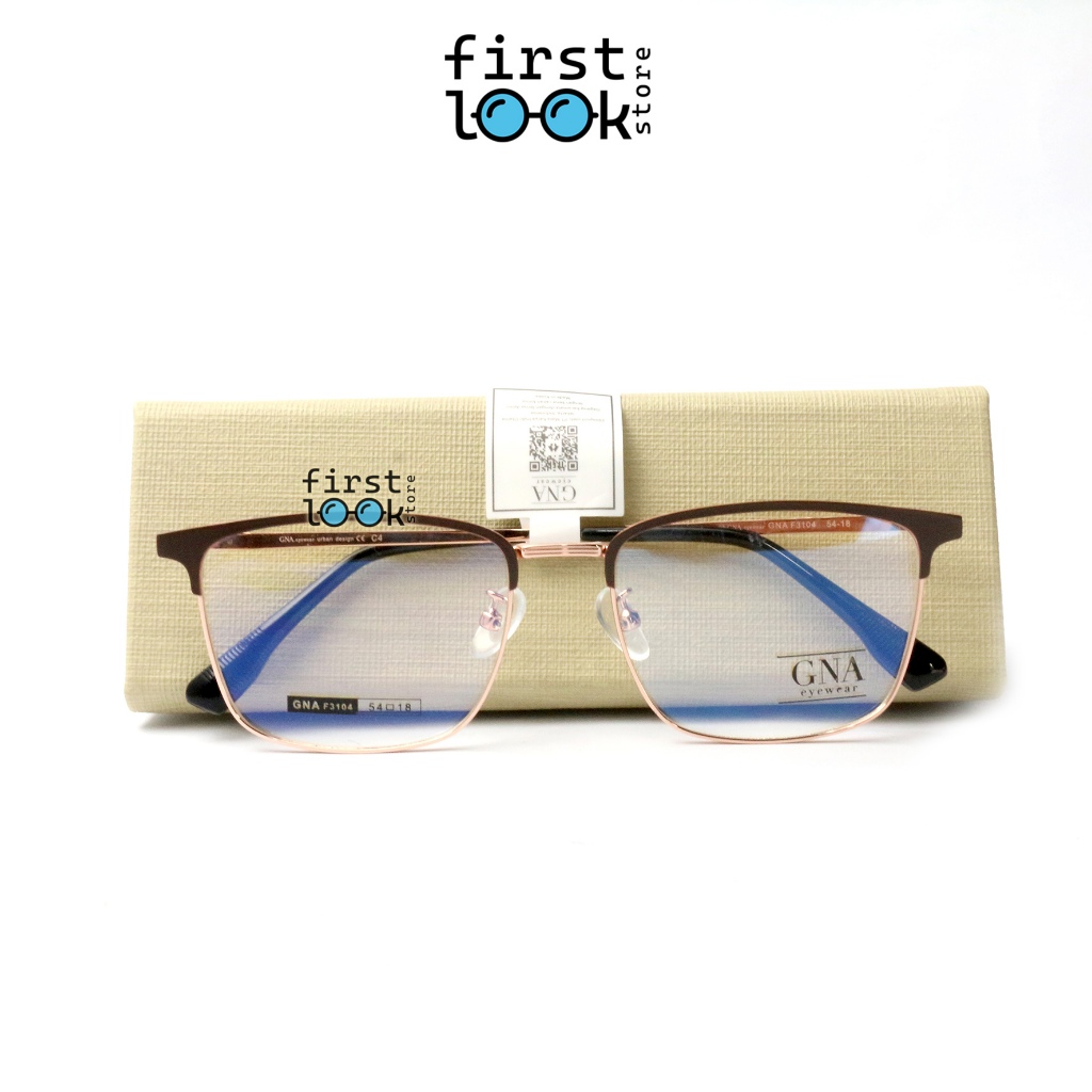 GNA EYEWEAR / GNA F-3104 / 54-18 / KACAMATA GNA / FRAME