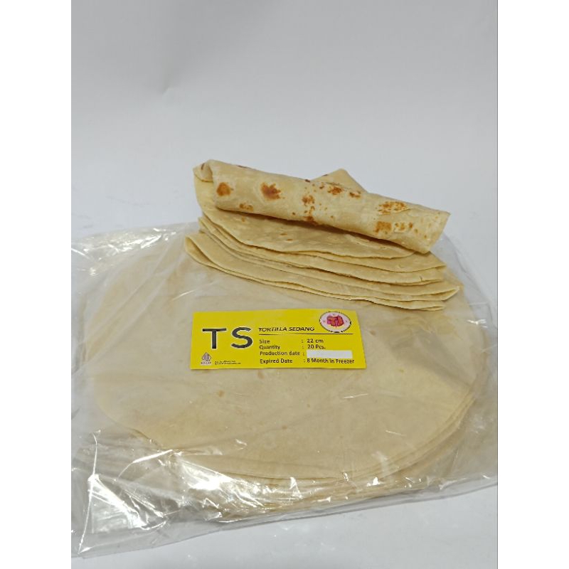 

Tortilla Tj, Tortilla Tj Sedang Ukuran 22 Cm, Tortilla Crispy, kulit kebab, Agen Kebab Depok