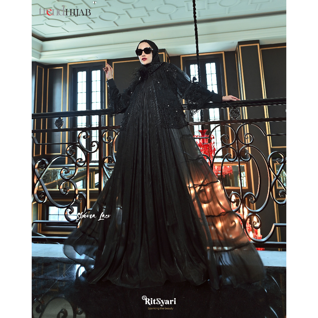 RITZ SYARI - SET DRESS SHOREA LACE PREMIUM By RITZ SYARI