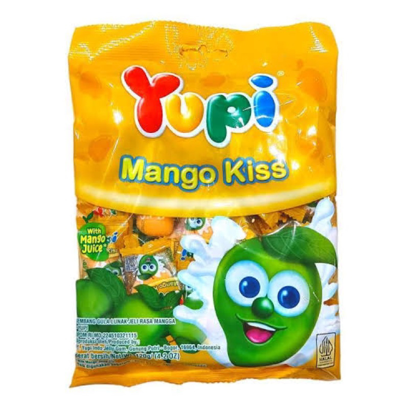 

yupi mango kiss 120 gr