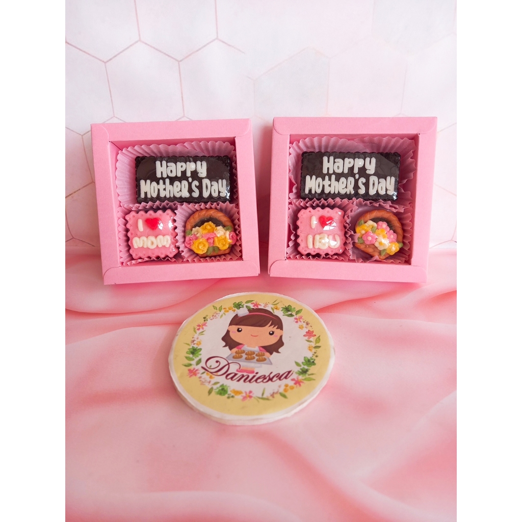 

.Chocolate gift S4A S4B - Cokelat ucapan selamat Hari ibu mom day happy mother's day chocolate ( scp )