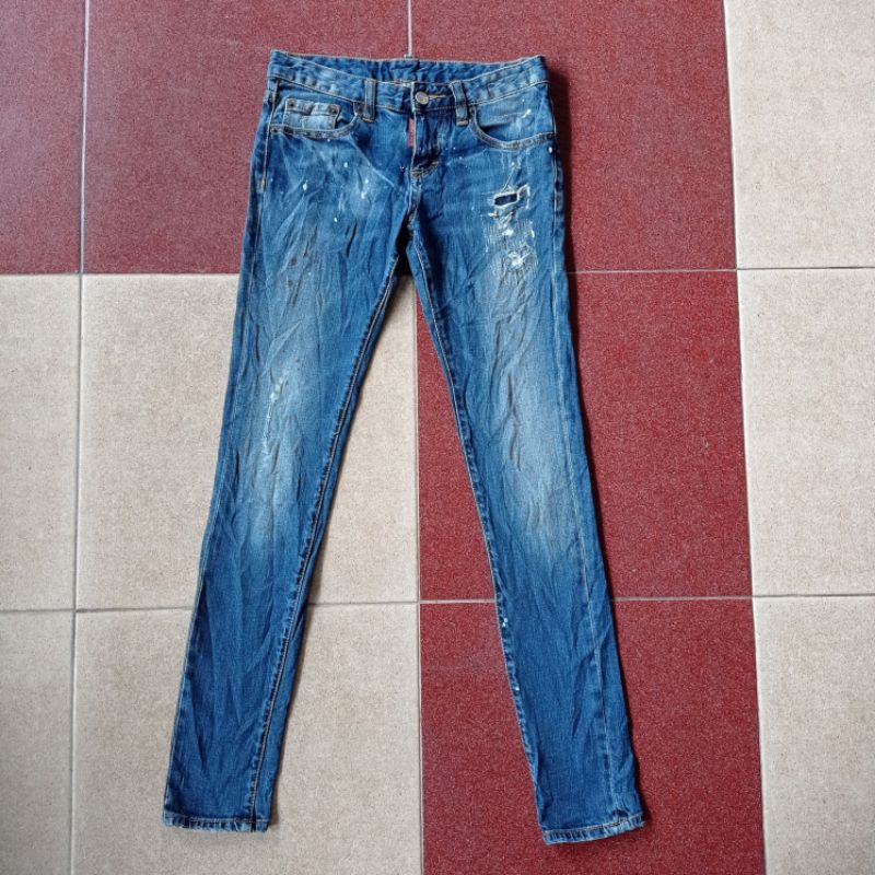 celana jeans ripped Dsquared2 italy