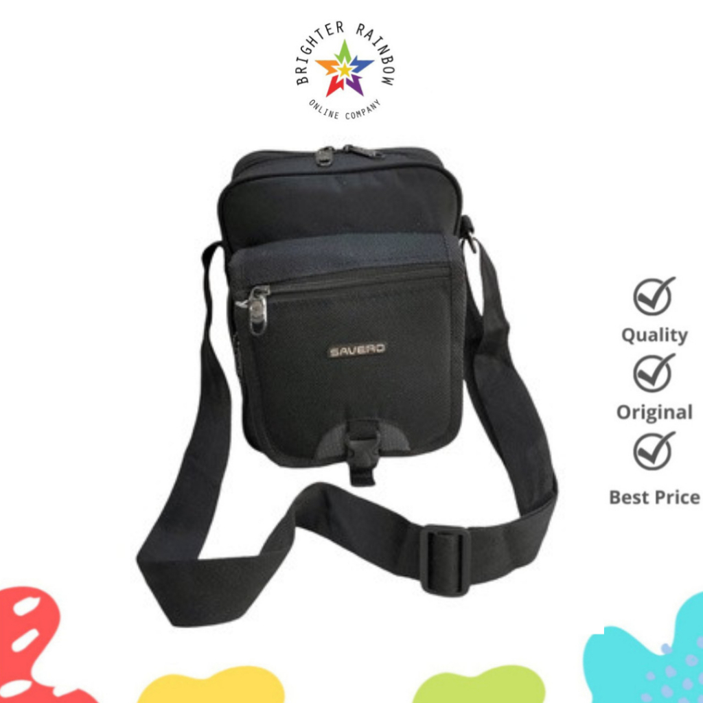 TAS SELEMPANG PRIA SAVERO SLING BAG PRIA 451