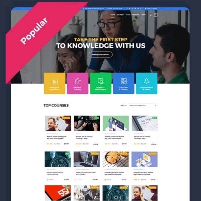Masterstudy Education LMS WordPress Theme  - GPL