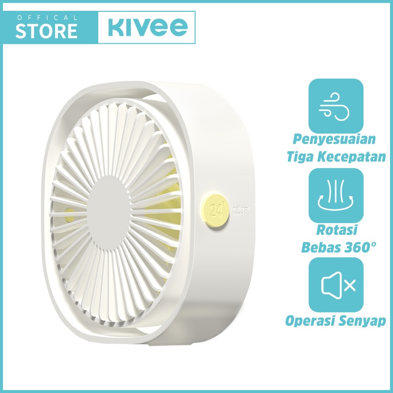 kivee kipas meja Kipas Angin Portable 6 inci mini fan kipas sirkulasi udara
