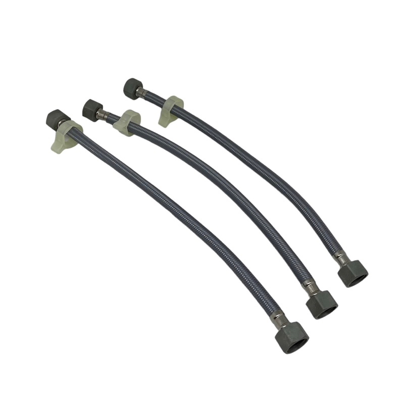 SELANG ANYAM FLEXIBLE AIR PANAS HOSE PREMIUM TEBAL GREY