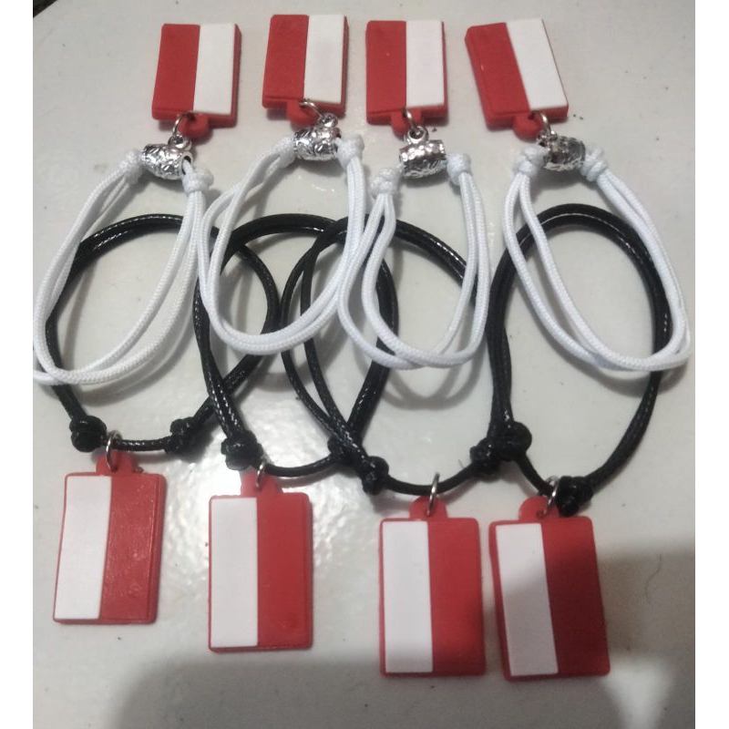 Gelang tali MERAH PUTIH