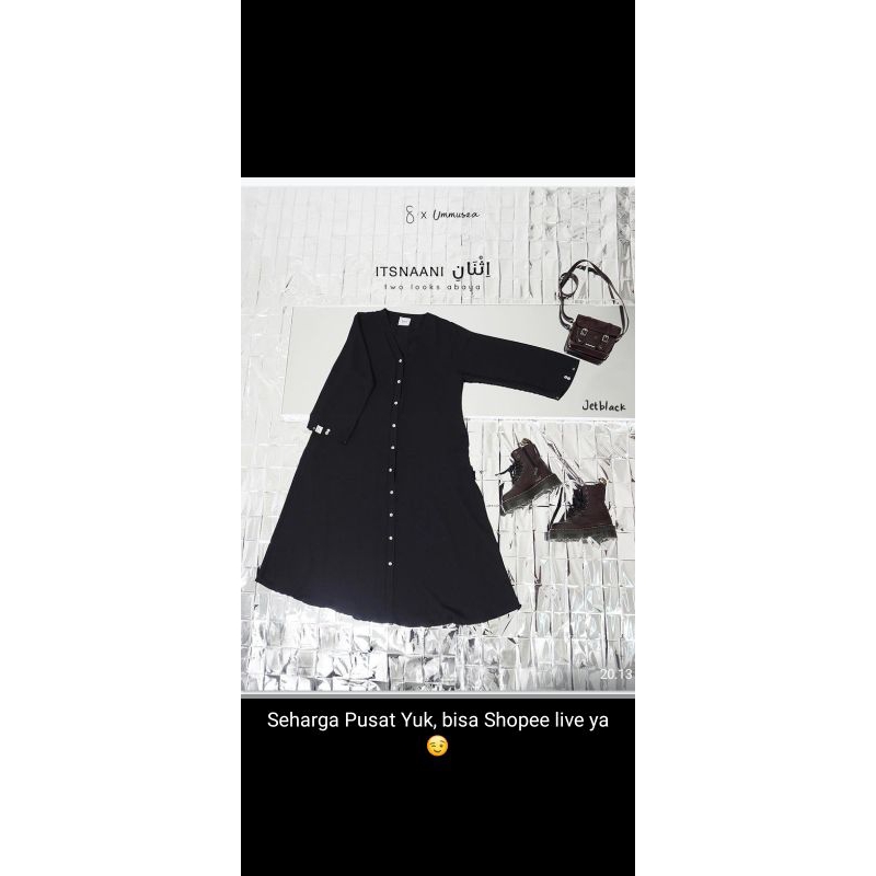 NWT Itsnaani Black Nabeen L by Sofni