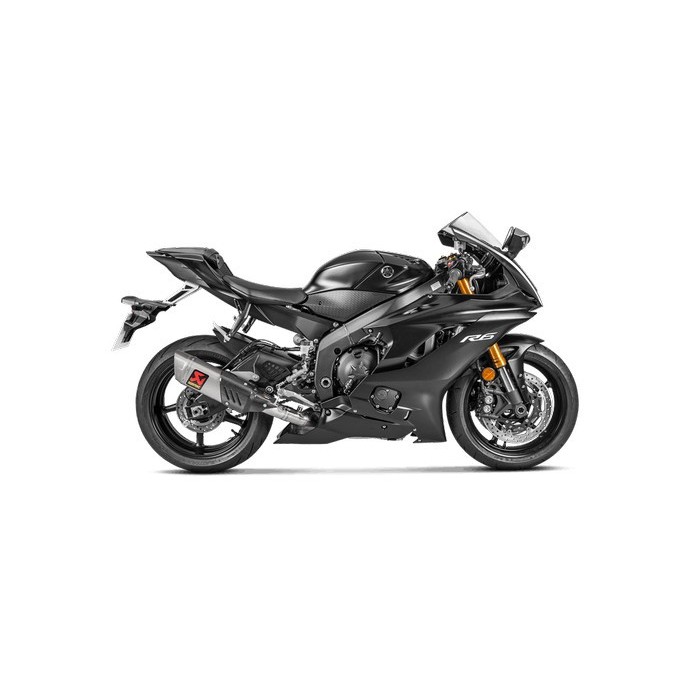 KNALPOT AKRAPOVIC YAMAHA YZF-R6 2008-2020 EVOLUTION LINE (TITANIUM)(S-Y6E9-APT)