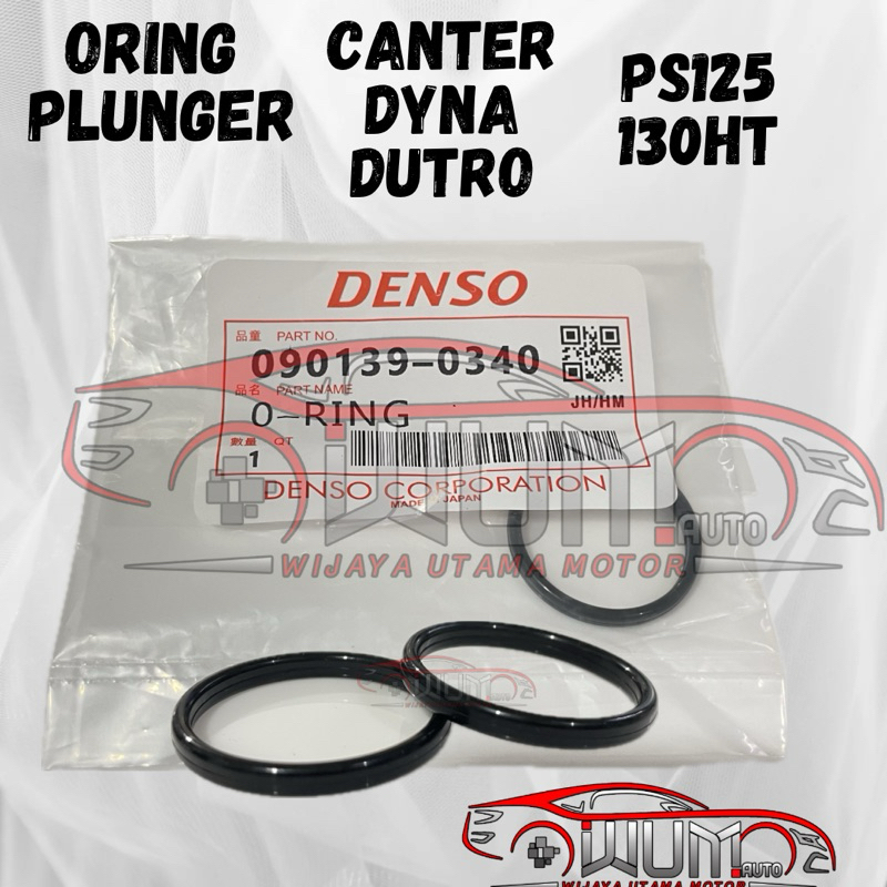 ORING PLUNGER KARET SIL PLUNGER BOSPOM CANTER DYNA DUTRO 130HT PS125