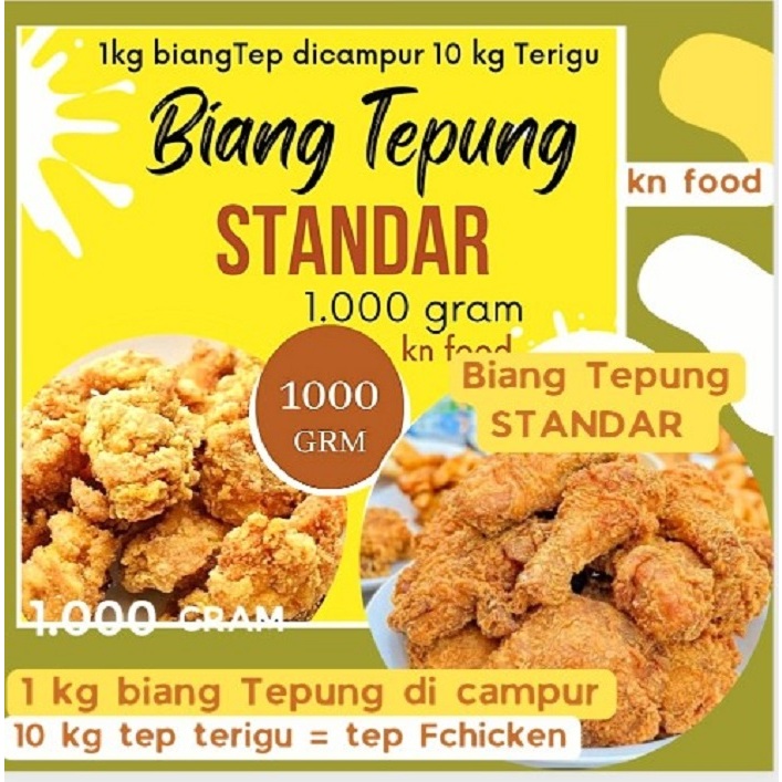 

Biang Tepung Fried Chicken Standar 1 kg.