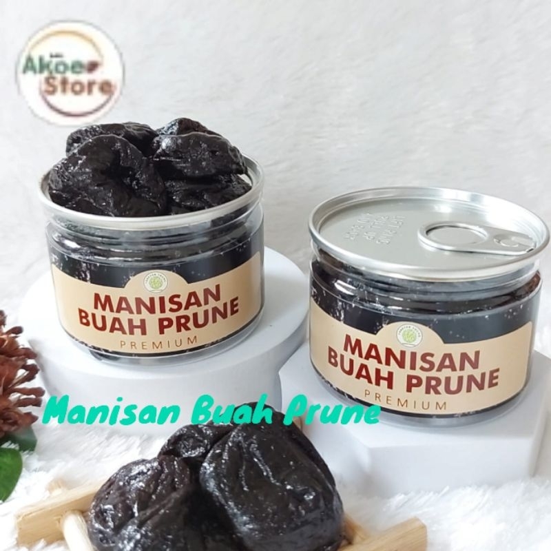 

Manisan Prune Plum Hitam Prune Seedless Kualitas Premium