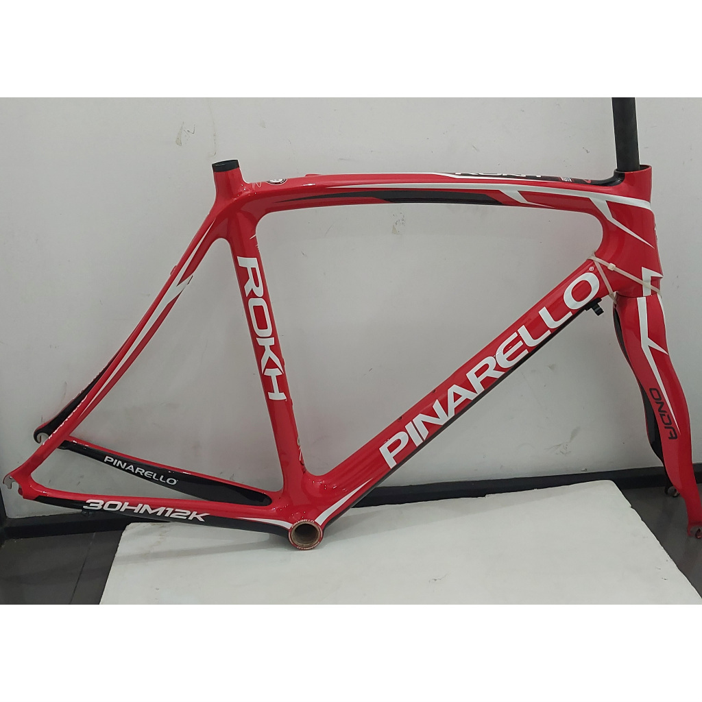 Frame Kerangka Sepeda Pinarello ROKH Original Frame Pinarello Carbon