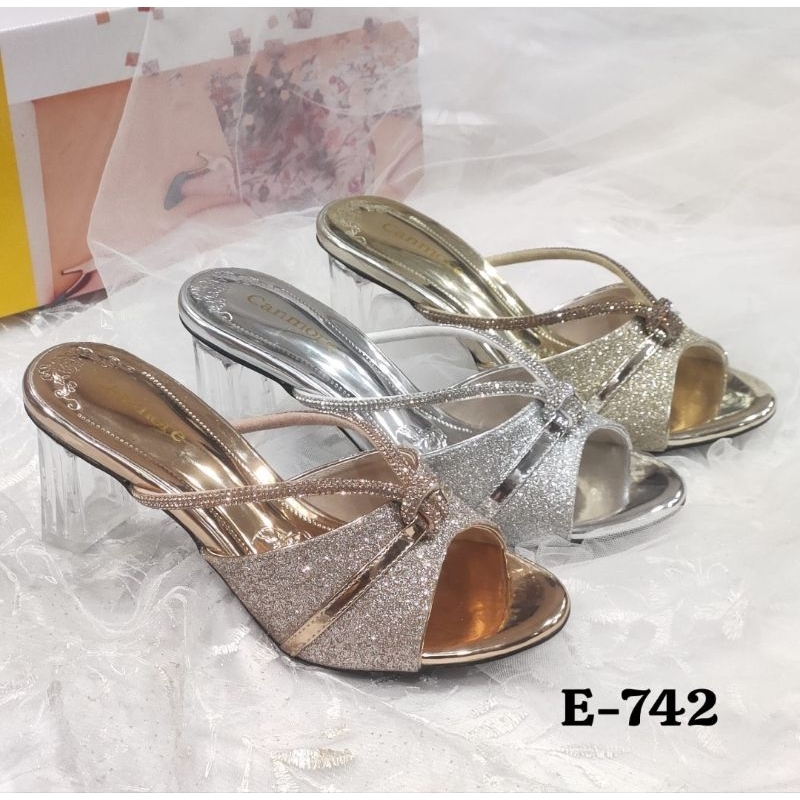 #742# Sandal Pesta Wedding Canmore Hils 7cm Best Seller