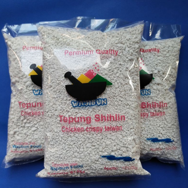 

7K35SG45 TEPUNG SHIHLIN /TEPUNG TAIWAN/TEPUNG TAPIOKA KASAR/AYAM POK POK- Premium 1kg MURAH 77